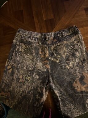 Mossy Oak Men's Camouflage Cargo Pants - Brown & Green Camo